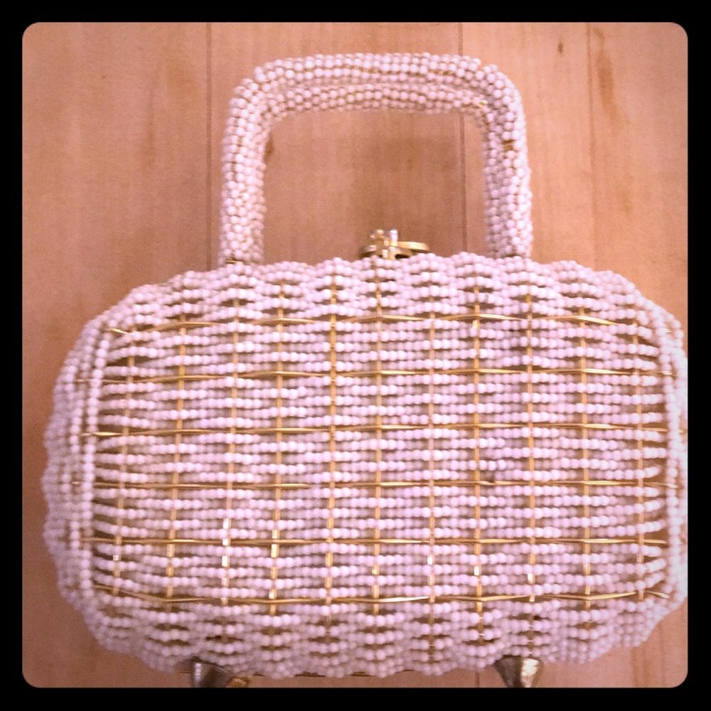 Vintage beaded handbag